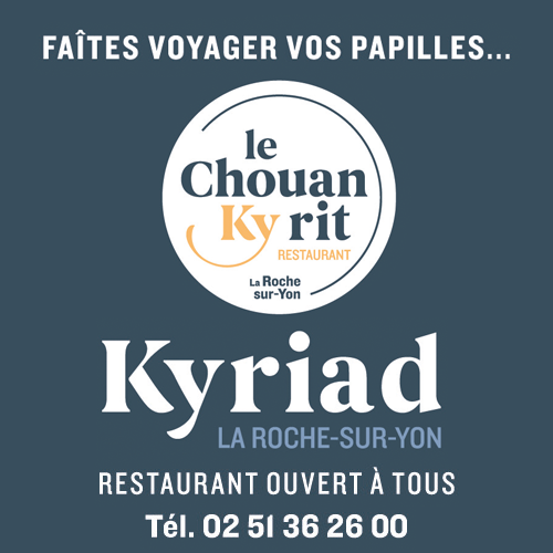 Hôtel Kyriad, Le Chouan Ky Rit, Destination La Roche-sur-Yon