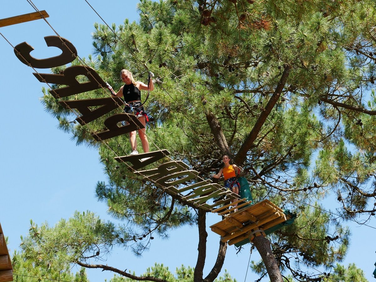 Zipline at Explora Parc