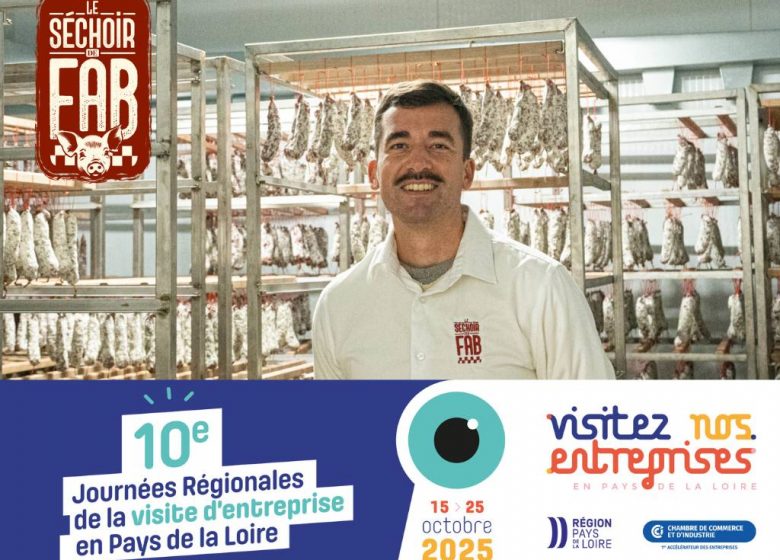 Le séchoir de Fab –  Les Journées Régionales de la Visite d’Entreprise