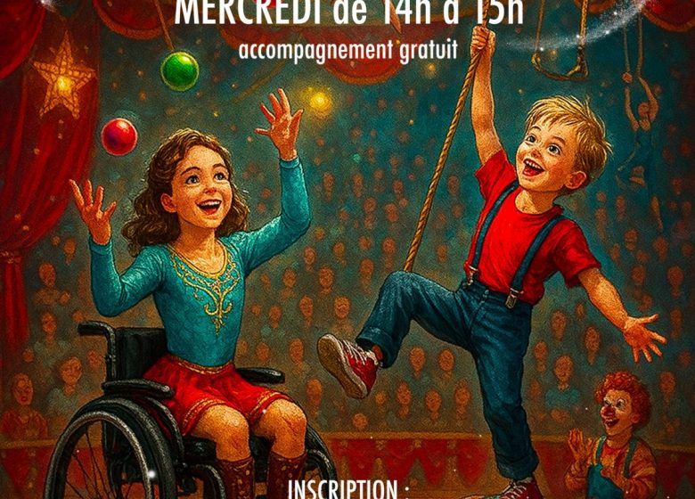 Stage de cirque adapté avec Cirque 85