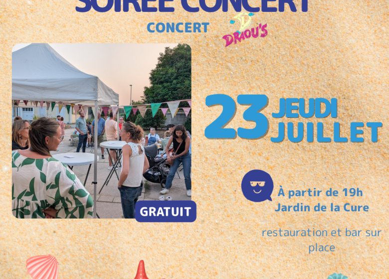 Soirée BARBEZIK avec le groupe DRAOU&rsquo;S