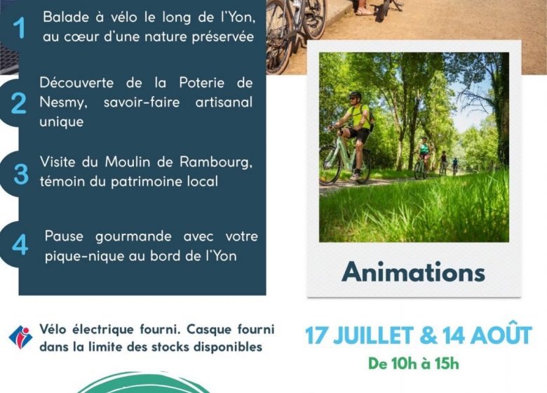 Été Vagabond : À vélo au cœur de la vallée de l’Yon
