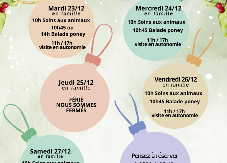 Soin aux animaux et visite de la La Ferme pédagogique de la Jarrie