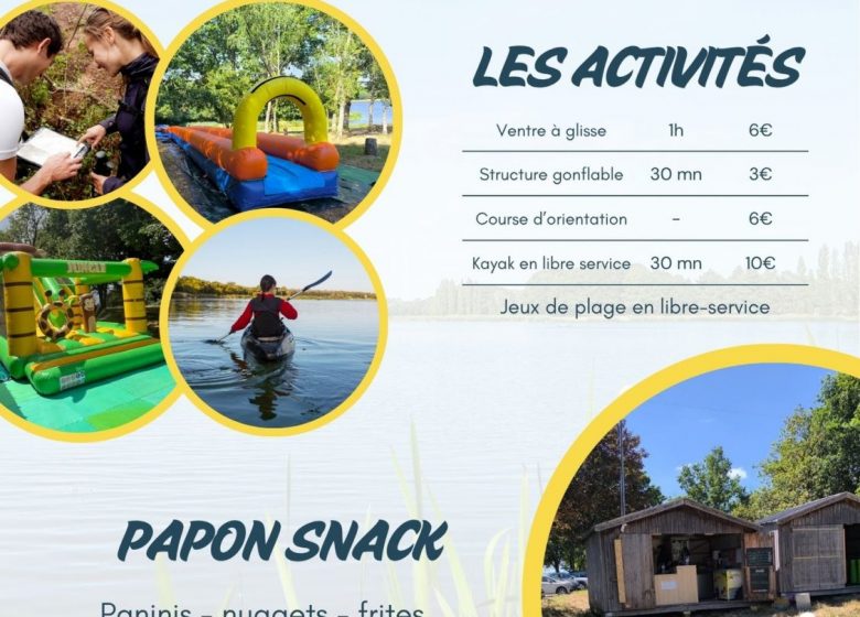 Activités d’été à Papon city