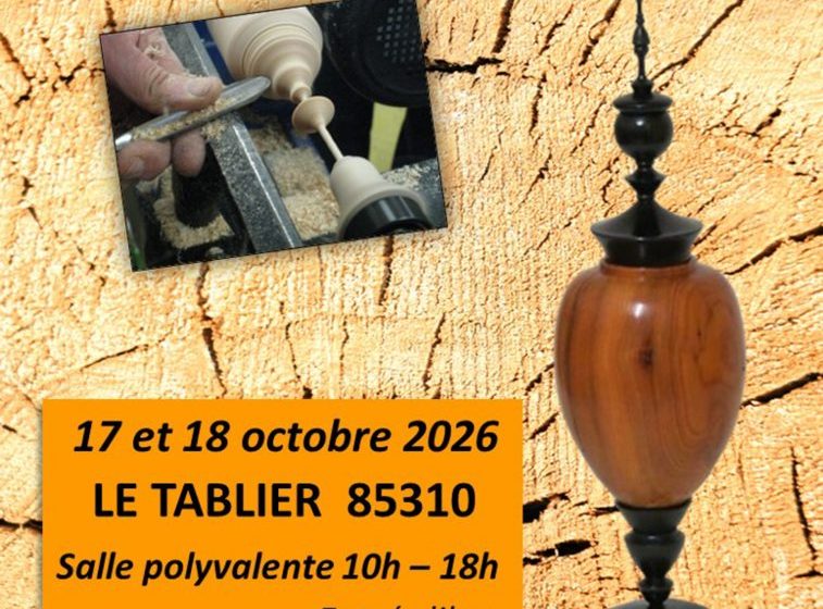 Exposition et démonstrations de tournage d’art sur bois