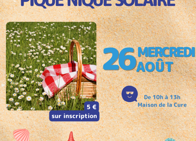 PIQUE-NIQUE SOLAIRE