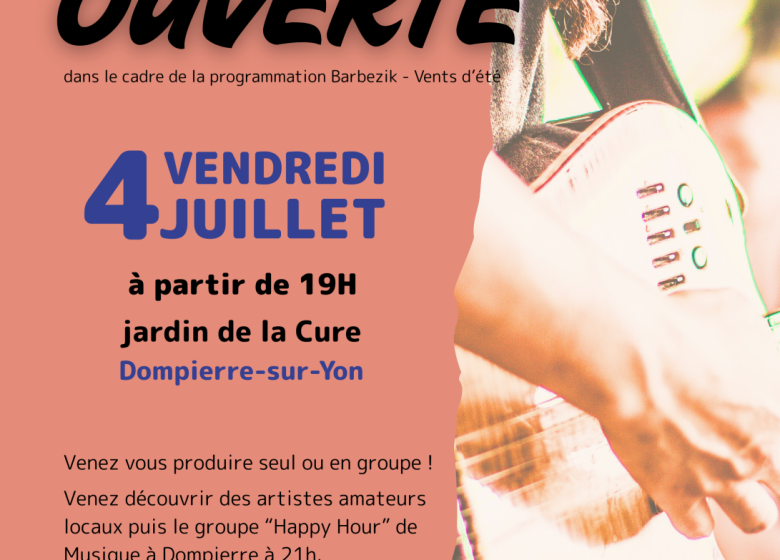 Scène ouverte musicale