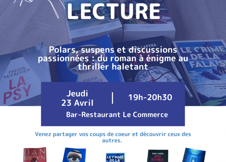 APÉRO LECTURE SPÉCIAL POLAR