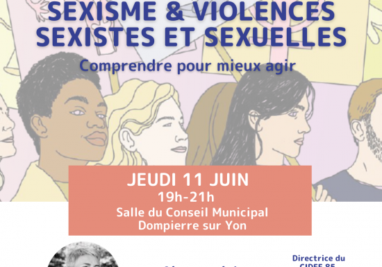 CONFÉRENCE-ÉCHANGE – SEXISME ET VIOLENCES SEXISTES ET SEXUELLES