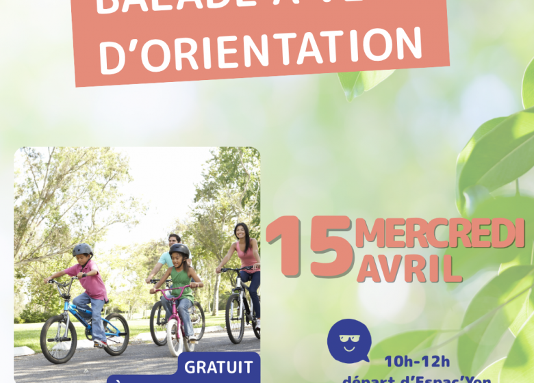 Espac&rsquo;Yon – Ballade à vélo d&rsquo;orientation
