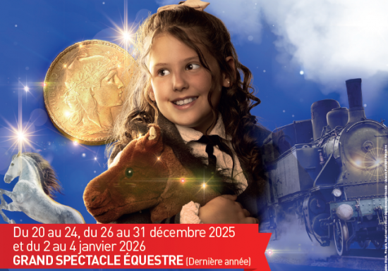 Spectacle de Noel au Haras de la Vendée « Rêve à la gare »