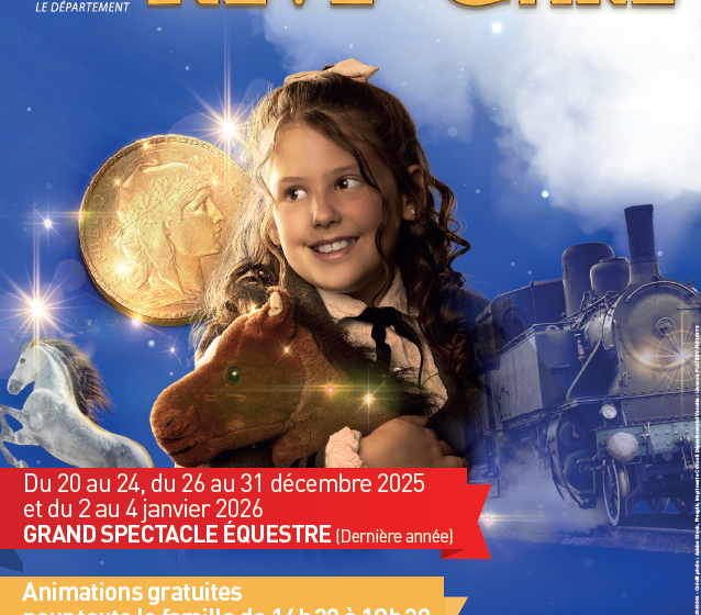 Spectacle de Noel au Haras de la Vendée « Rêve à la gare »
