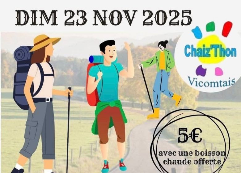 Marche pour le téléthon & concert – La Chaize-le-Vicomte