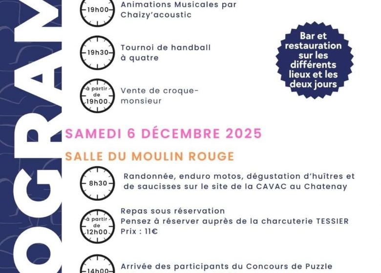 Weekend du Téléthon –  La Chaize-le-Vicomte