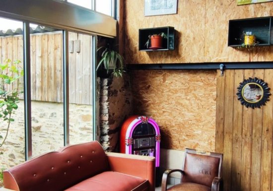 Yourte L&rsquo;Aloé avec piscine à la campagne à Thorigny en Vendée