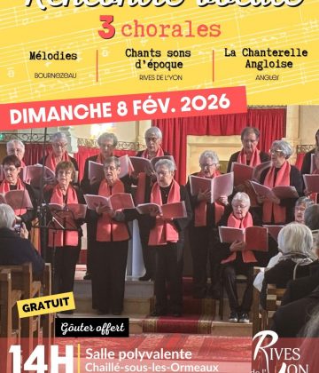 Rencontre vocale – 3 chorales
