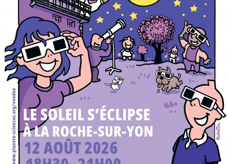 Observation de l&rsquo;éclipse de soleil gratuite et ouverte à tous.