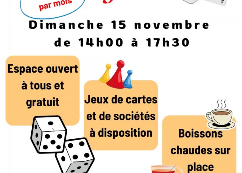 Après-midi Jeux à la Maison de Quartier des Forges
