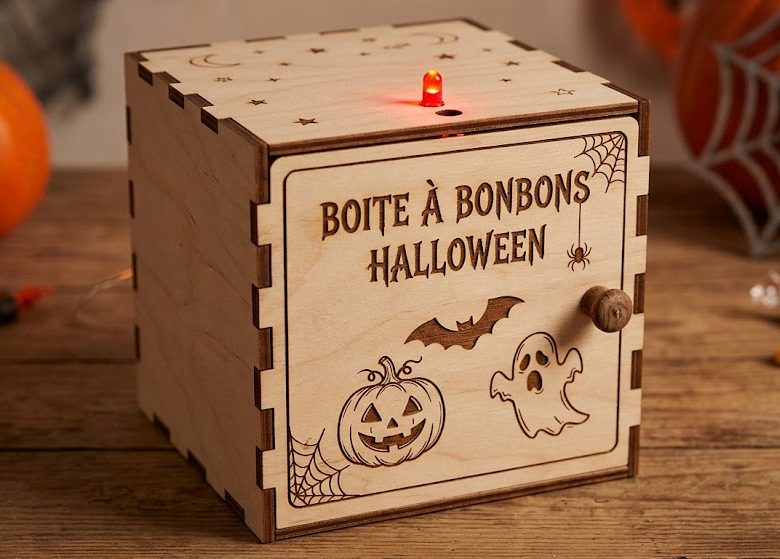 Boîte à secret connectée