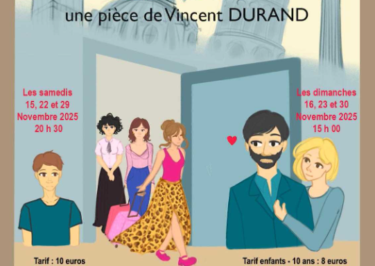 Les tréteaux de la marelle présentent « filles au paire », une pièce de Vincent Durand