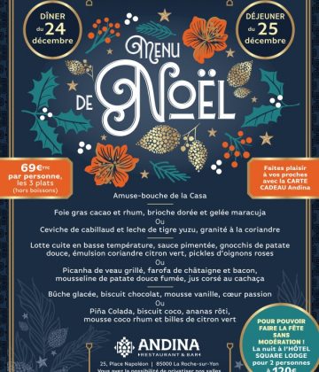 Menu de Nöel – Andina
