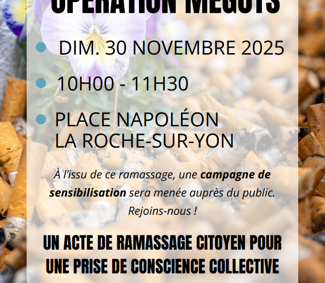 Opération mégots