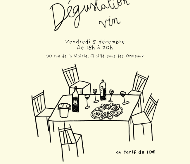 Dégustation de vin par le Domaine des Jumeaux
