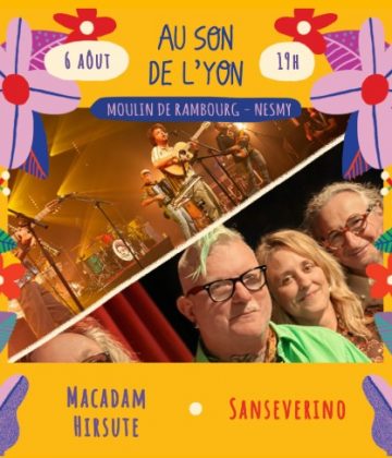 Festival Au Son de l&rsquo;Yon 2026 – Macadam Hirsute & Sanseverino Swing Orchestra