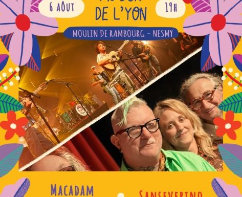 Festival Au Son de l&rsquo;Yon 2026 – Macadam Hirsute & Sanseverino Swing Orchestra