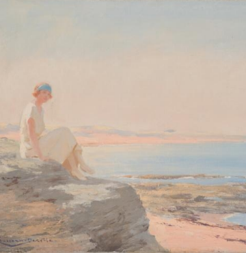 René ROUSSEAU-DECELLE, Peindre le bord de mer