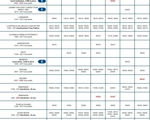 Programme cineville du 10 au 16 juin 2026