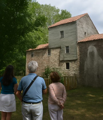 Visite d&rsquo;Halloween au Moulin hanté de Rambourg