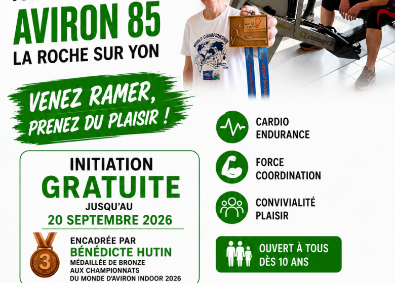 Initiation à l&rsquo;aviron