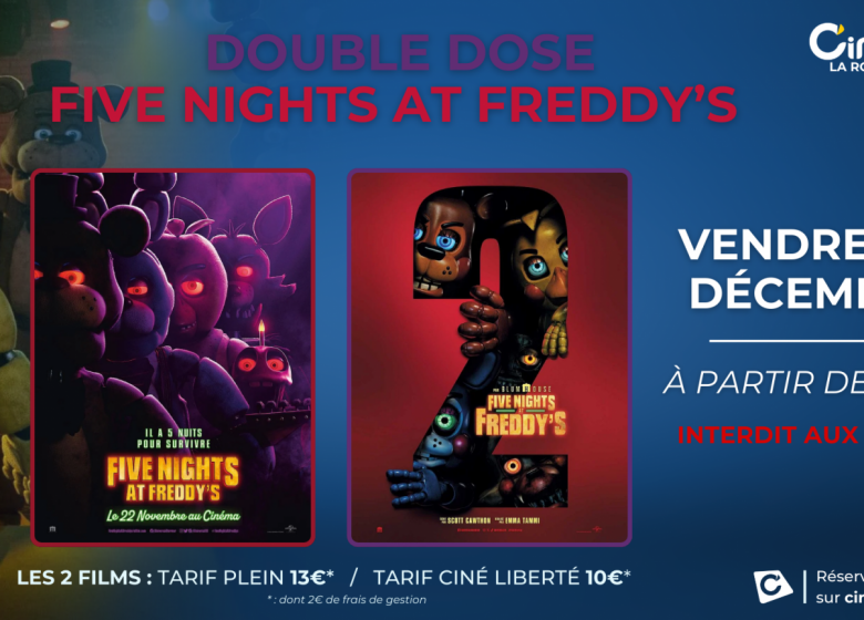 DOUBLE DOSE – FIVE NIGHTS AT FREDDY’S I & II