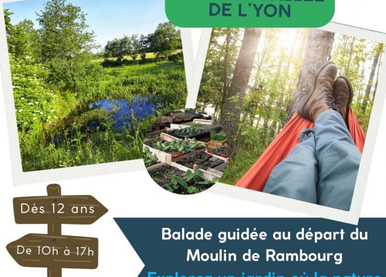 Journée randonnée pédestre au fil de l’Yon avec Détours Vagabonds