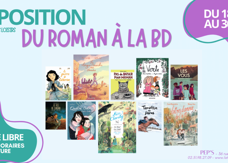 Exposition « Du roman à la BD »