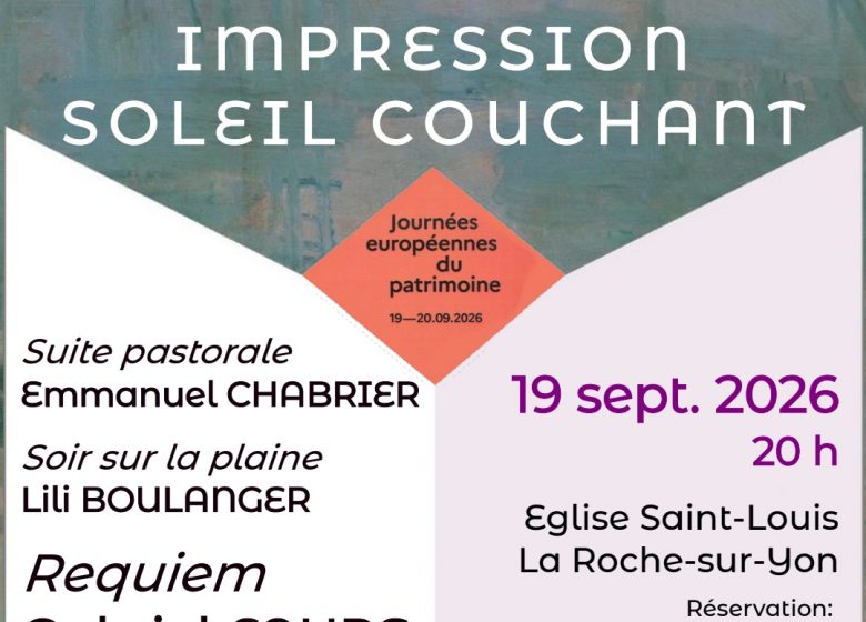 Concert de l&rsquo;Ensemble Erwin List – Journées Européennes du Patrimoine