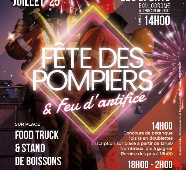 Fête des Pompiers et Feu d’artifice