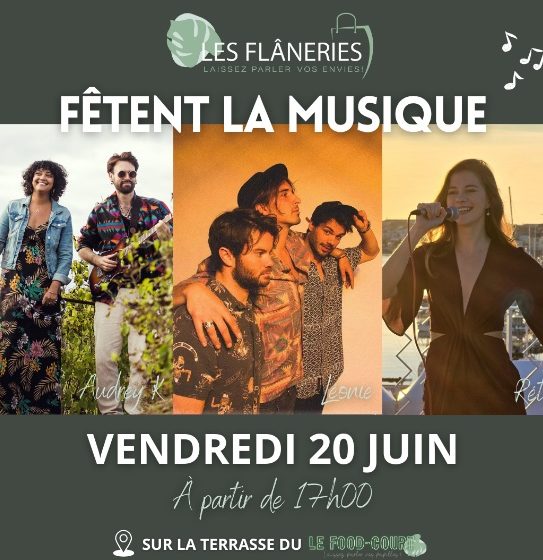 Les Flâneries fêtent la musique