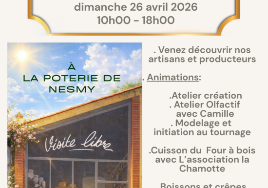 La Poterie de Nesmy –  La Journée Printanière Artisans et Ateliers