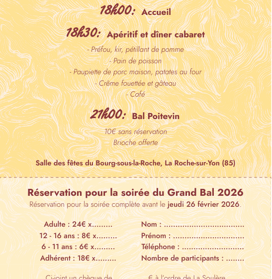 30 ème grand bal Poitevin