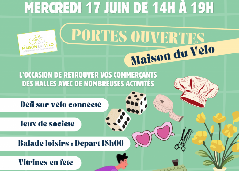 La Rue des Halles en Fête – la maison du vélo