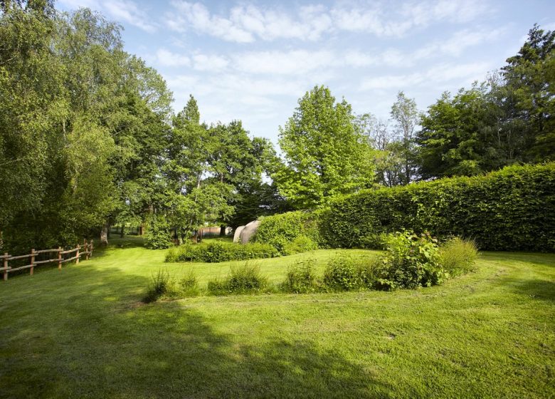 Jardin insolite du centre hospitalier Georges Mazurelle