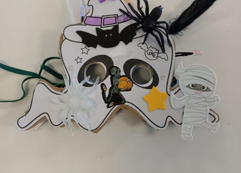 Masque d’Halloween lumineux