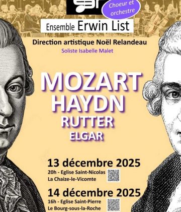 Concert Mozart Haydn Rutter et Elgar