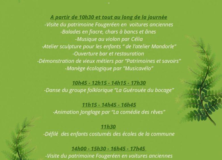 Fête historique de Fougeré