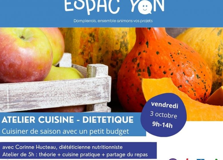 Atelier cuisine de saison avec un petit budget