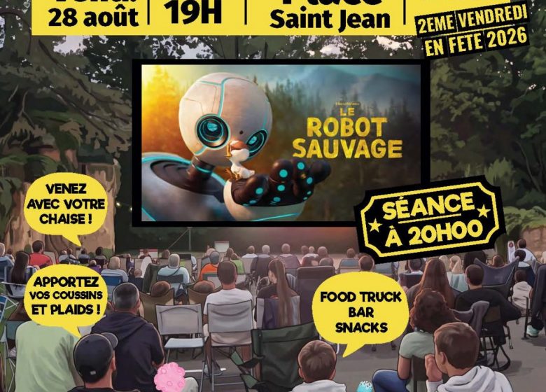 Ramène ta chaize – Cinéma en plein air à la Chaize-le-Vicomte