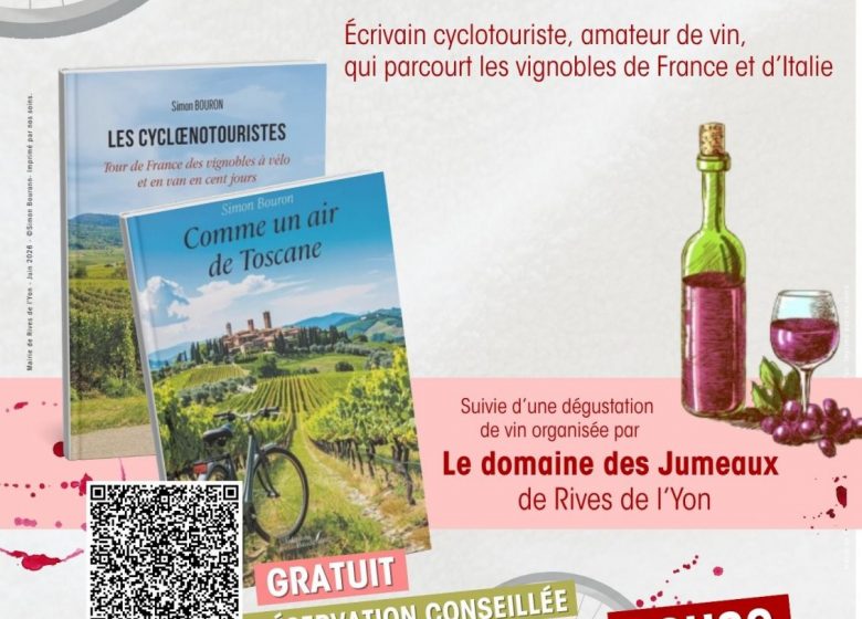 Rencontre Vins & Livres avec Simon Bouron