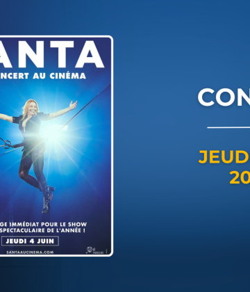 SANTA, LE CONCERT AU CINEMA – CINEVILLE